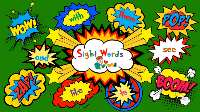 Sight word - brown, been
